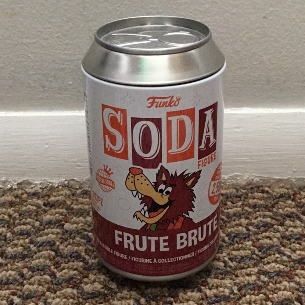 Funko Soda Figure Frute Brute Can Flocked